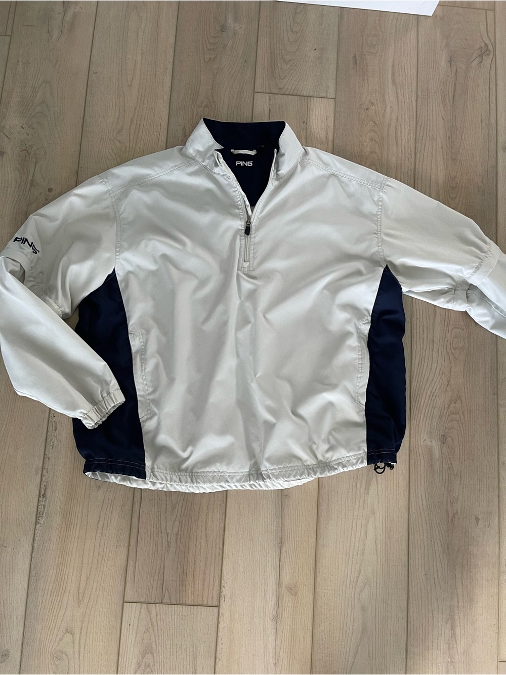 Ping 1/4 zip pullover windbreaker